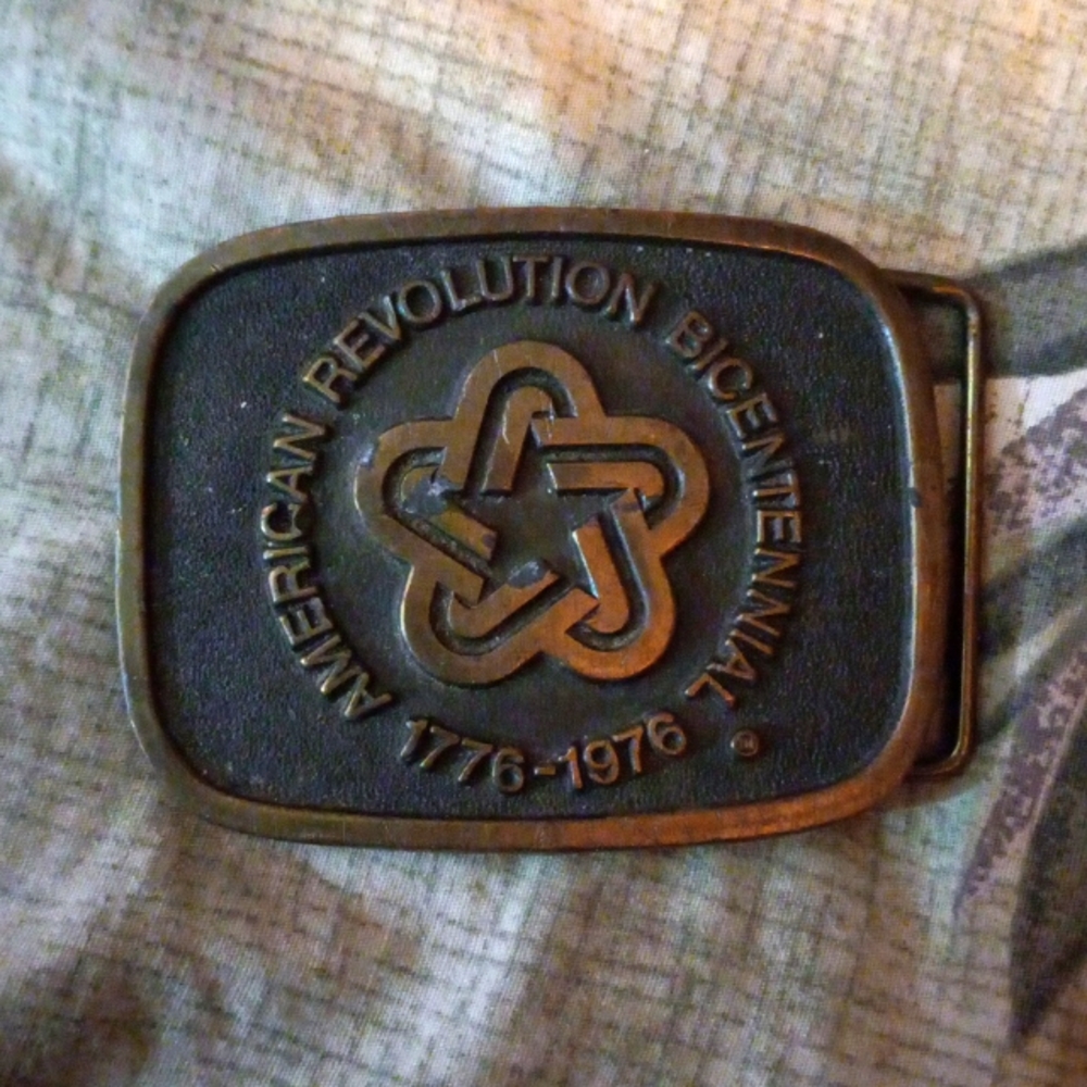 K-17   Bronze toned Belt Buckle